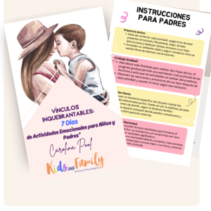 Ebook Actividades para conectar con tu hijo/a!